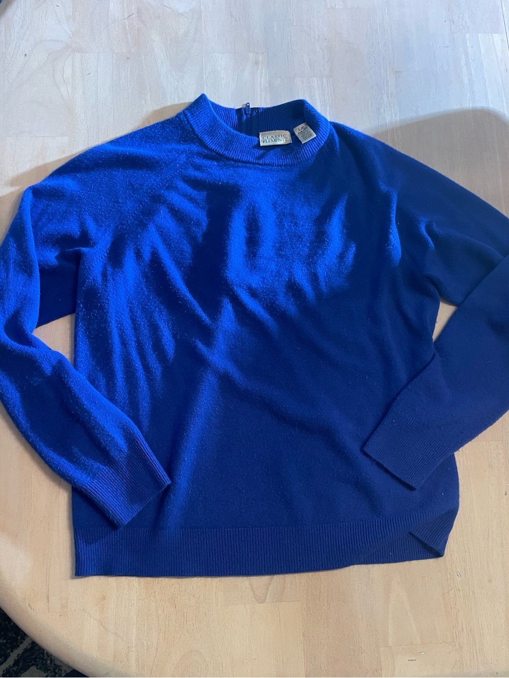 Classic Elements Royal Blue Crewneck Sweater